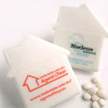 House Shaped Mint Cards Feature
